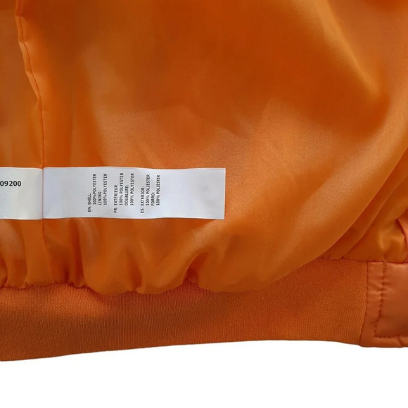 Birch and Stone Orange M Bear Bomber Jacket in Small - Picture 11 of 12